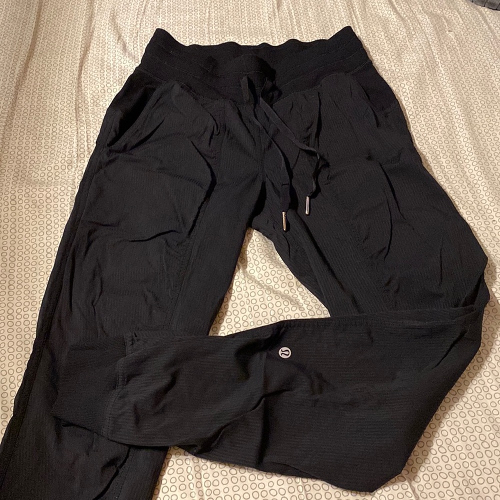 Lululemon dance studio joggers, size 4